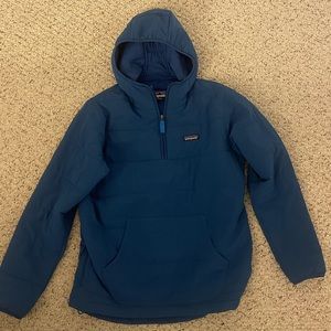 Patagonia Mens Pack in Pullover Hoody in Superior Blue